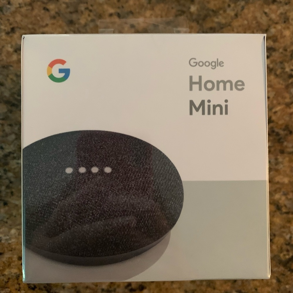 black google home mini
